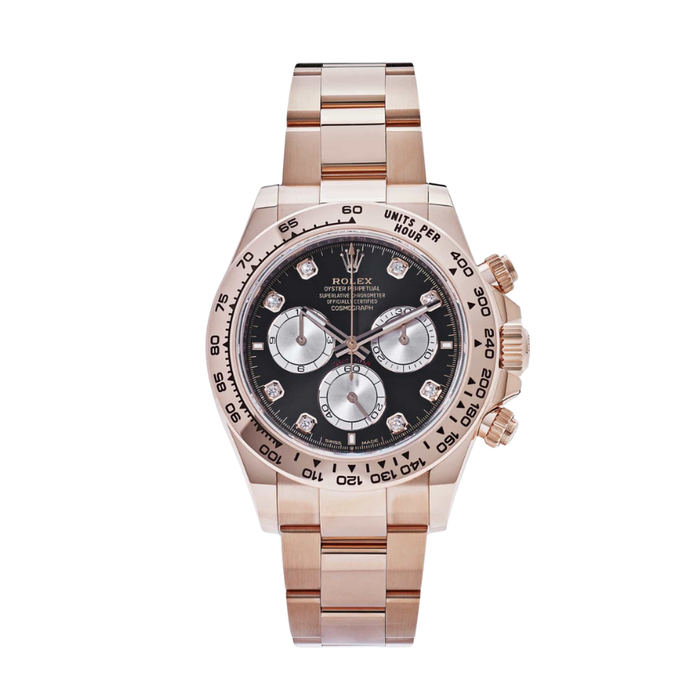 Daytona black diamond dial 40mm