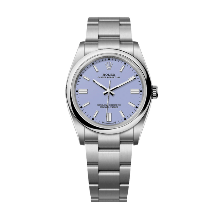Oyster perpetual lavender dial 41mm
