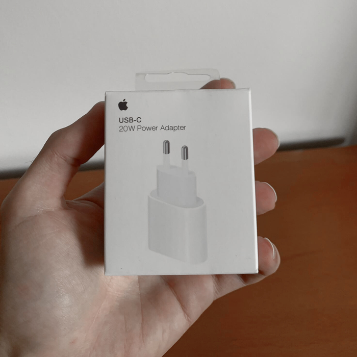 Adaptador de corrente USB‑C 20 W