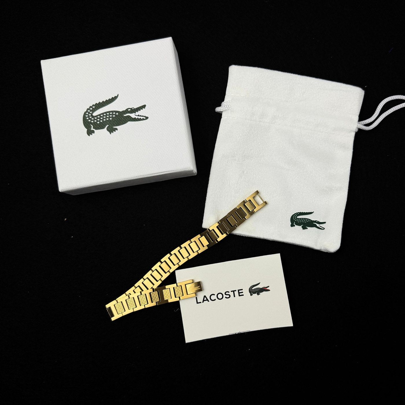 Pulseira Lacoste Larga