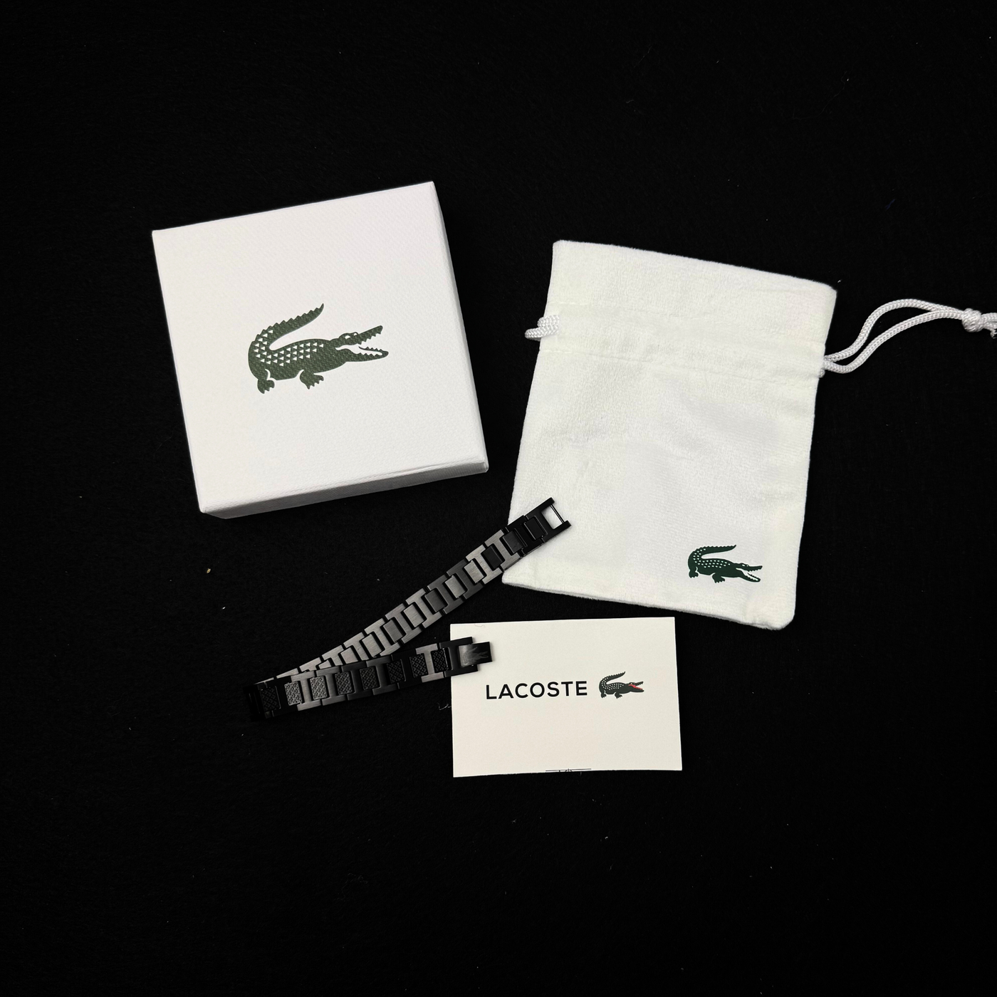 Pulseira Lacoste Larga