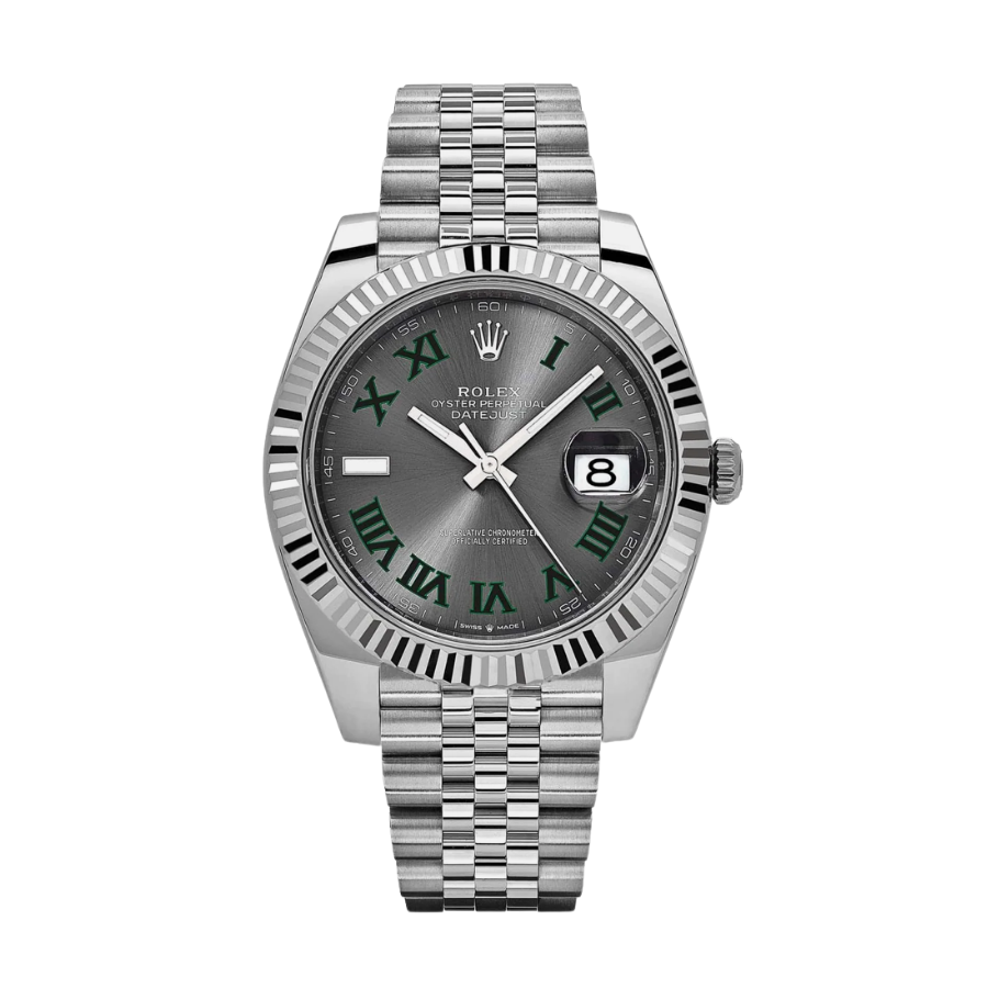 Date just wimbledon slate 41mm