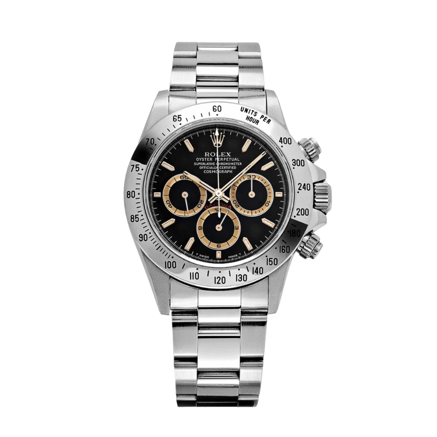 Daytona black dial 40mm