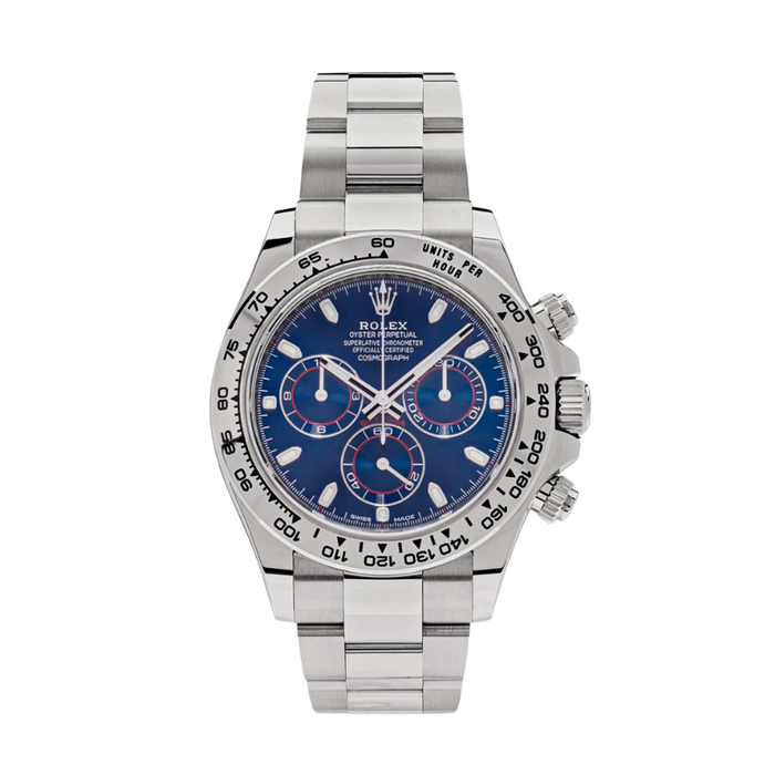 Daytona blue dial 40mm