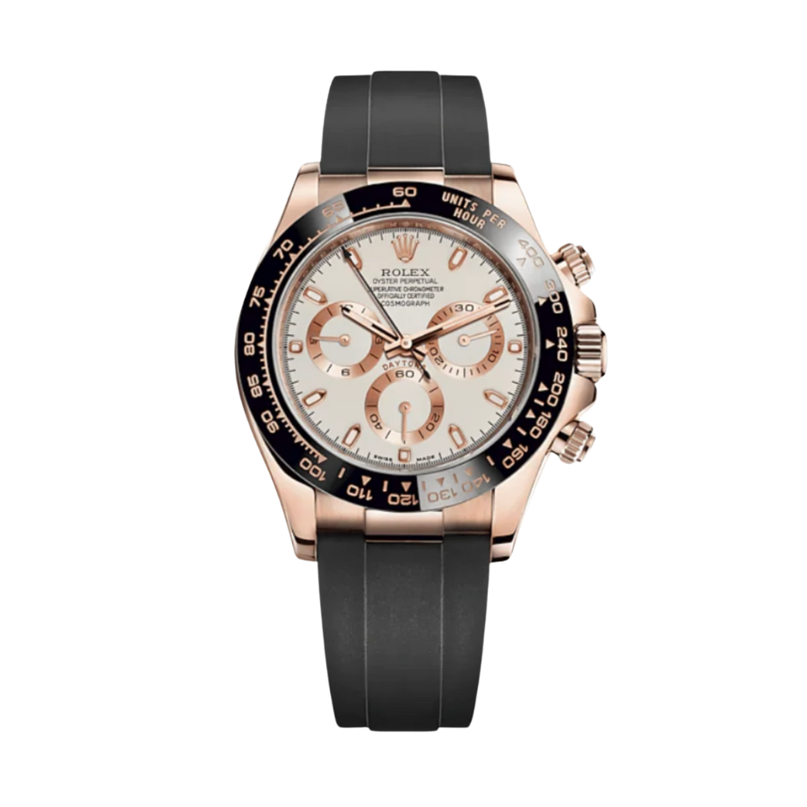 Daytona rose gold ivory dial 40mm