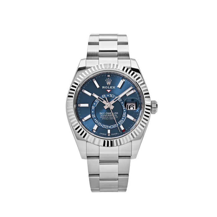 Sky-dwealler blue dial oyster 42mm