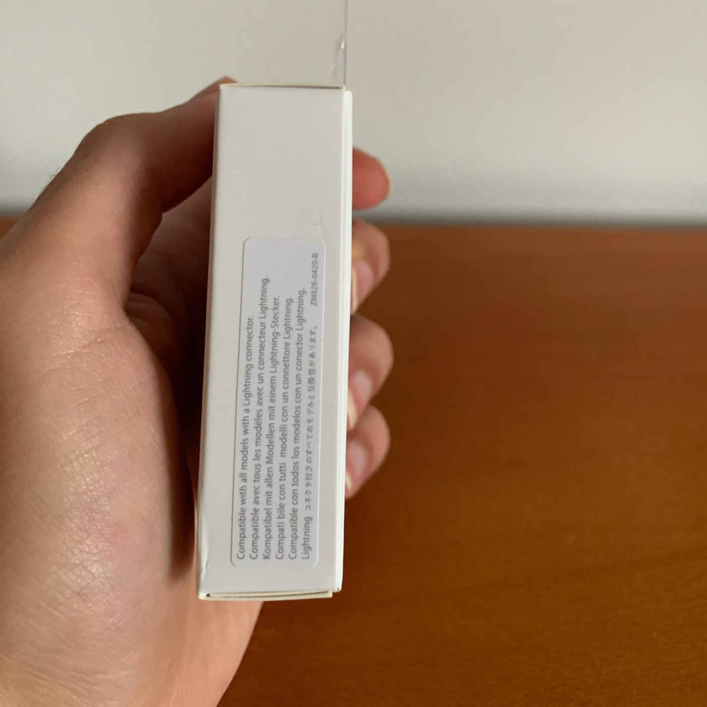 Cabo USB-C para Lightning Apple