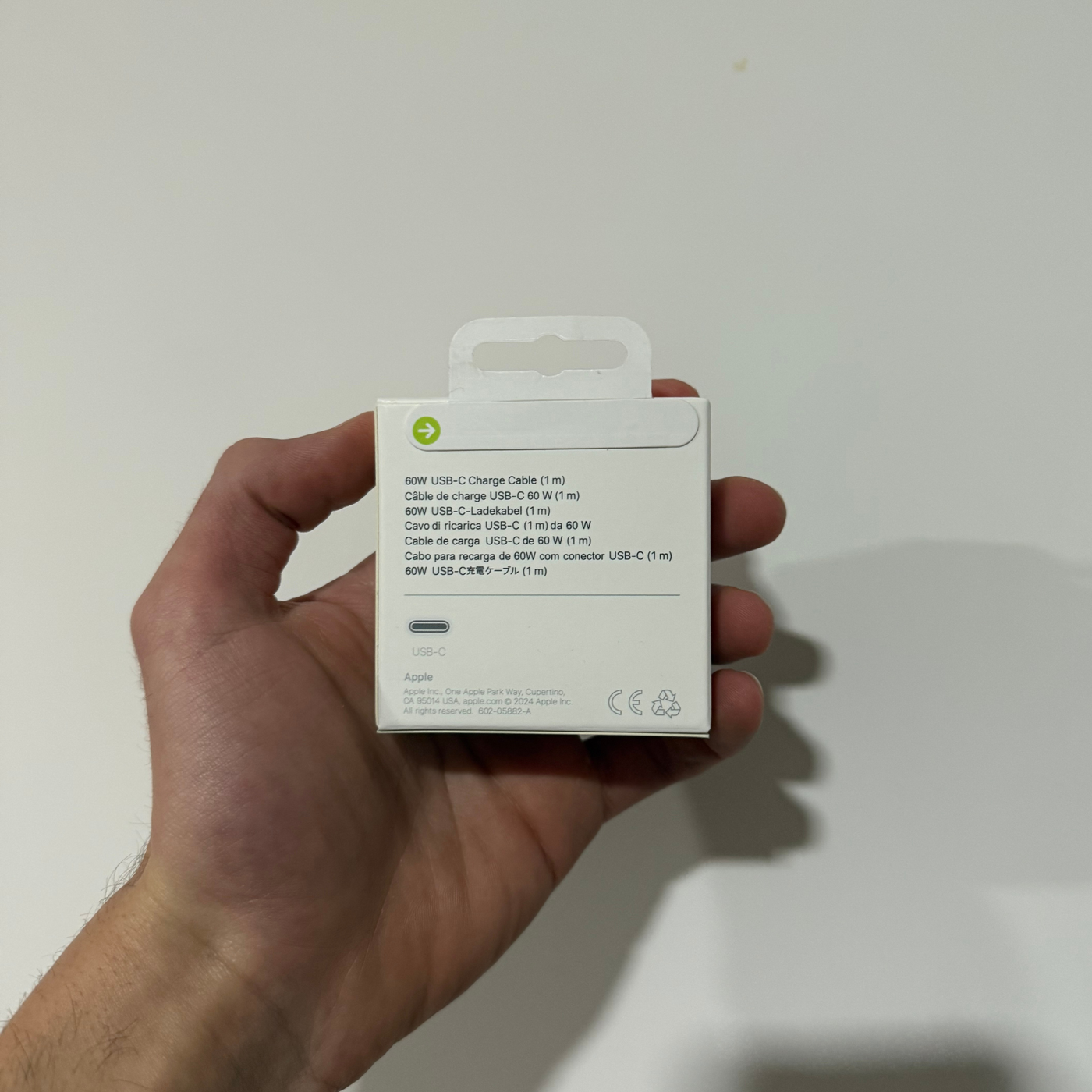 Cabo USB-C para USB-C Apple
