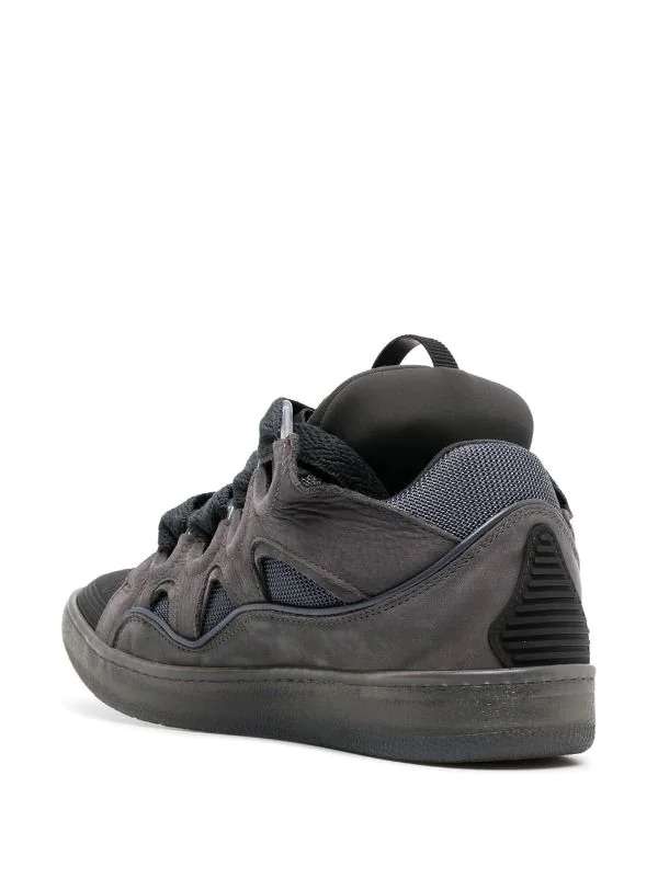 Curb lace-up Grey