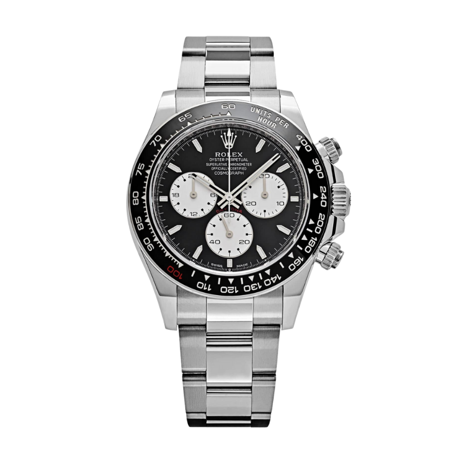 Daytona white gold black dial 40mm