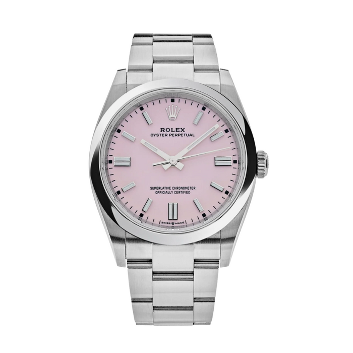 Oyster perpetual candy pink dial 36mm