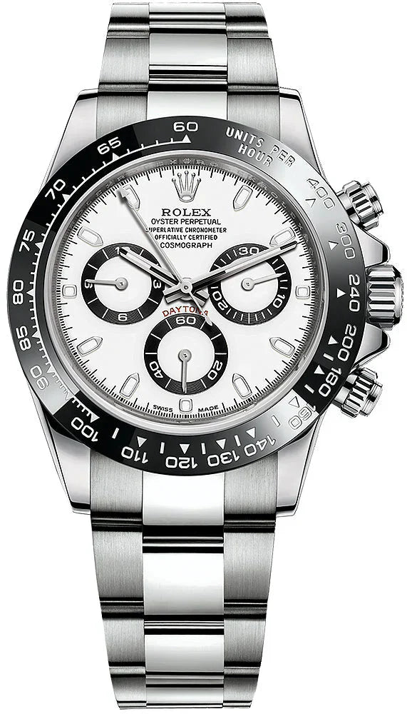 Cosmograph Daytona 116500LN White Panda Dial Ceramic Bezel