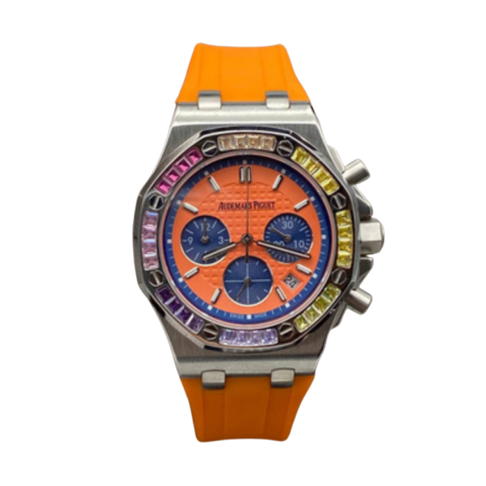 Royal oak orange dial