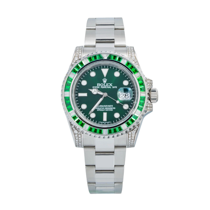 Submariner green diamond dial 40mm