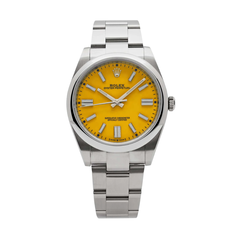 Oyster perpetual yellow 41mm