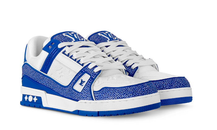 Blue White