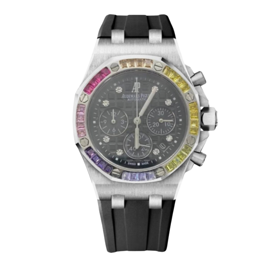Royal oak black diamond dial