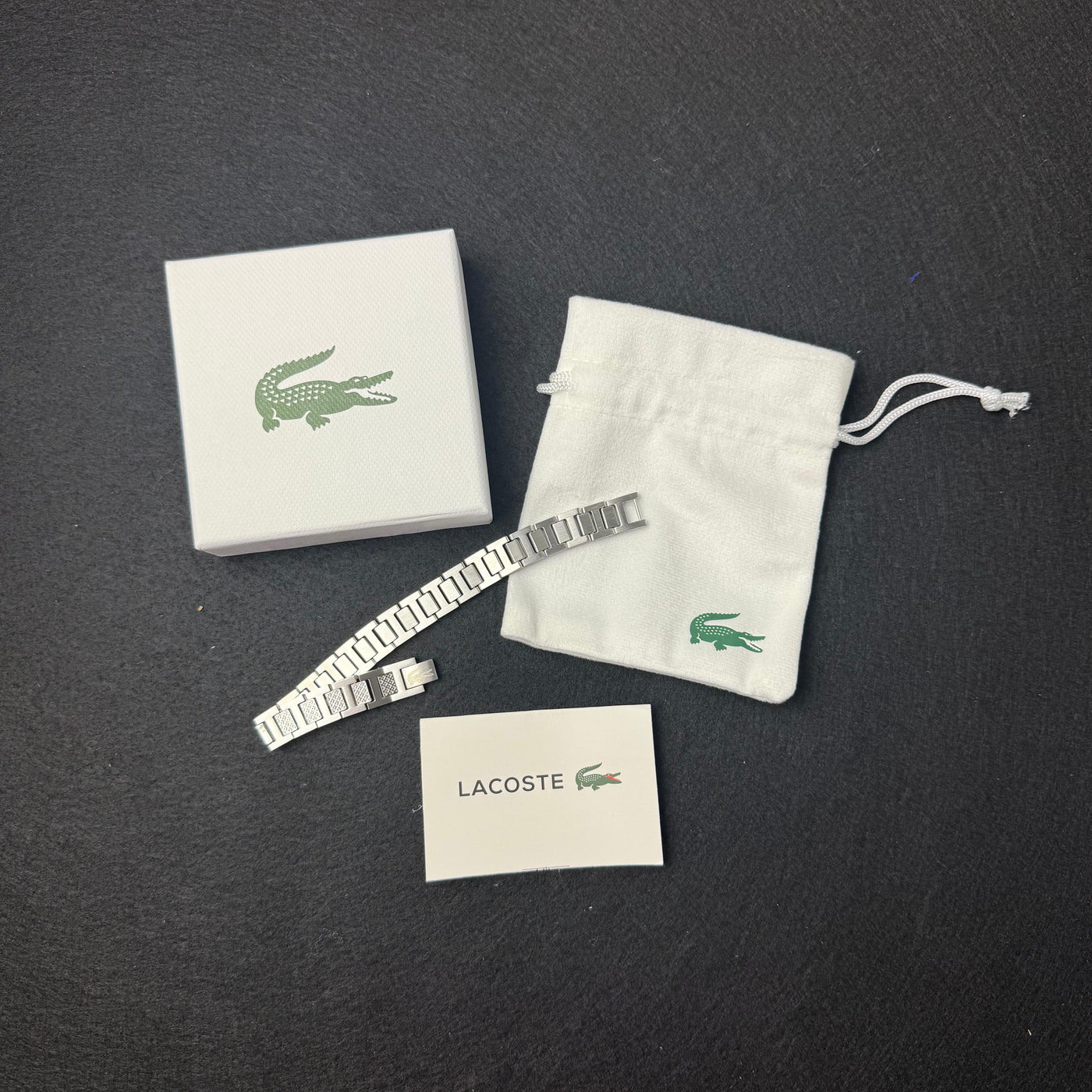 Pulseira Lacoste Larga