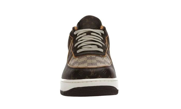 Monogramma Marrone Damier Azur