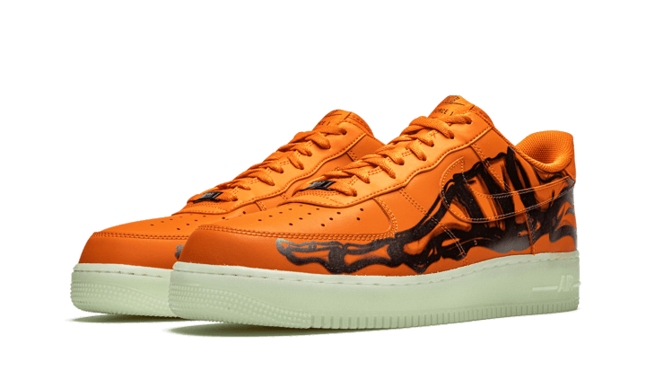 Orange Skeleton Halloween