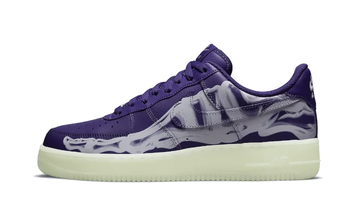 Purple Skeleton Halloween