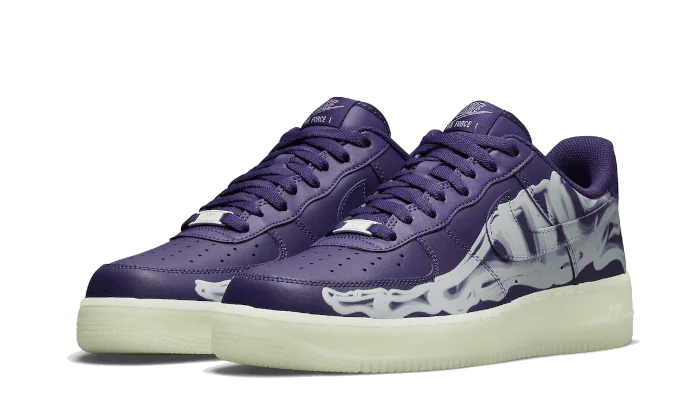 Purple Skeleton Halloween