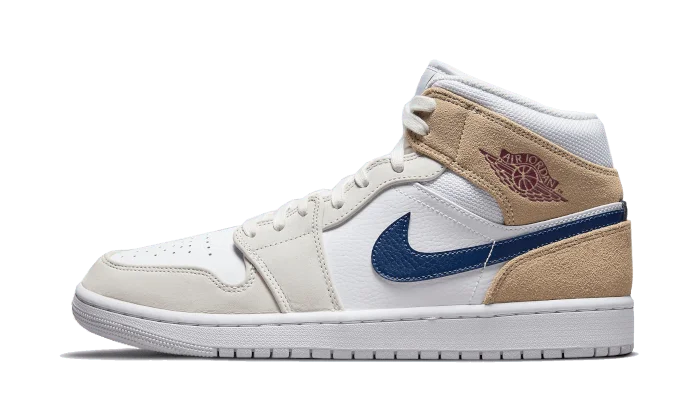 Tan Suede Navy