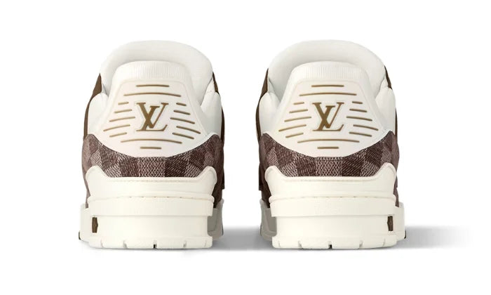 White & Brown Damier