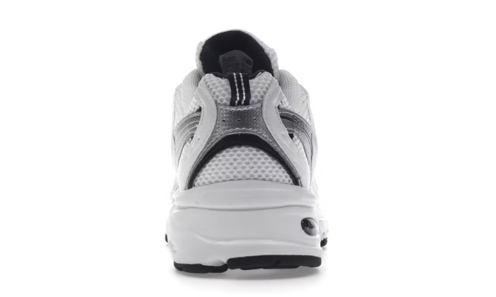 White Silver Navy