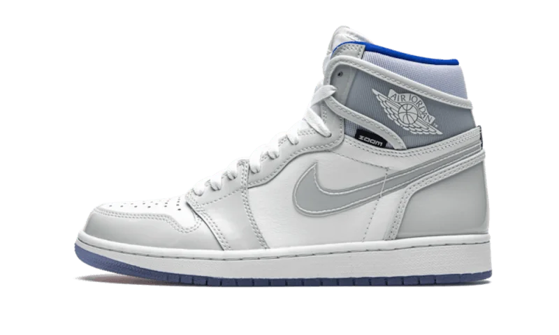 Zoom White Racer Blue