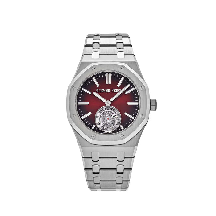 Royal Oak 26730ST.OO.1320ST.05 Selfwinding Flying Tourbillon Red Burgundy Steel