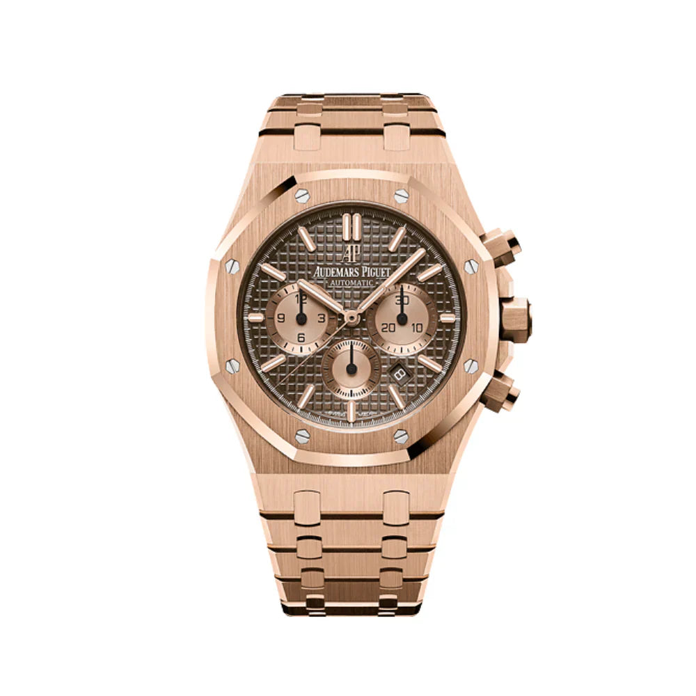 Royal Oak Selfwinding Chronograph 26331OR.OO.1220OR.02 Rose Gold Brown Dial