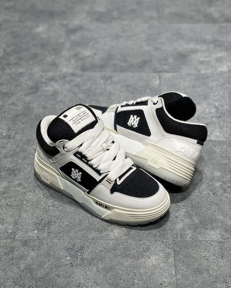 Black White