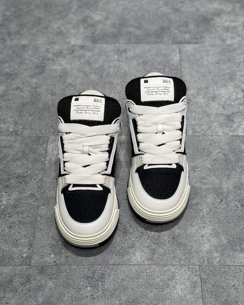Black White