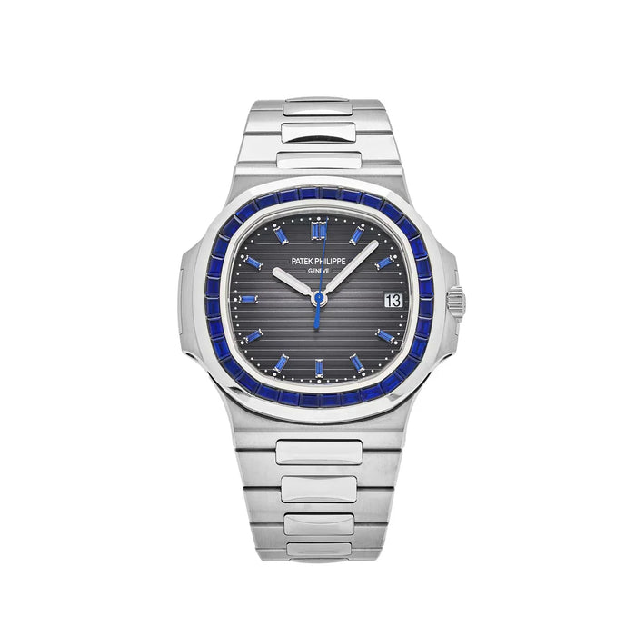 Nautilus 5711/112P-001 Platinum Grey Dial Ruby Bezel