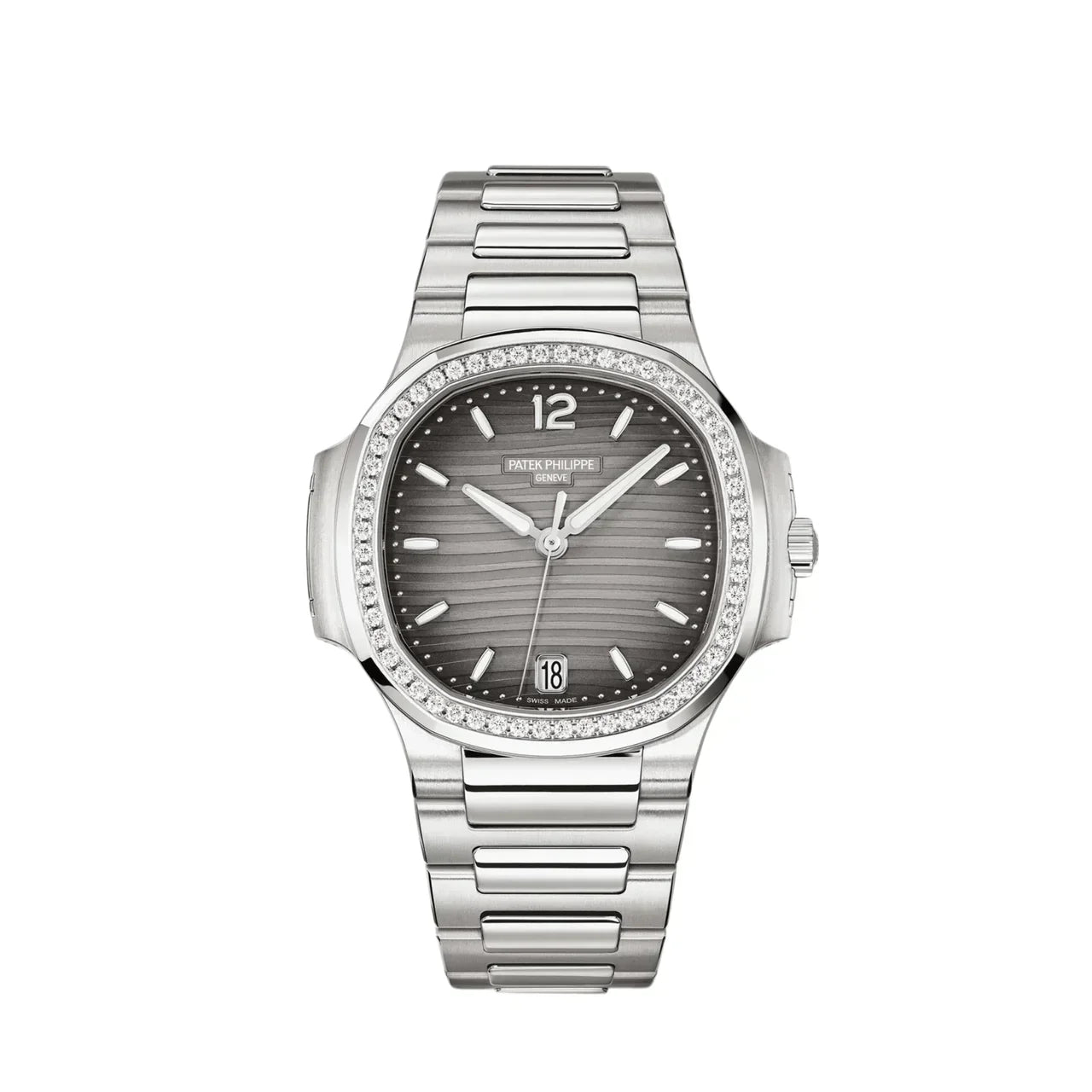 Nautilus 7118/1200A-011 Ladies' Steel Gray Dial Diamond Bezel (2023)