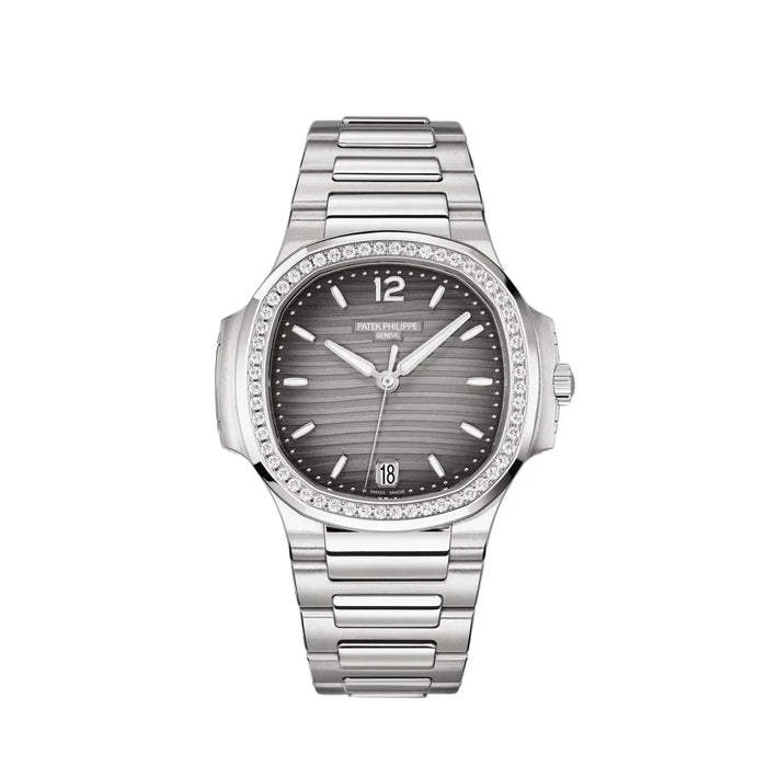 Nautilus 7118/1200A-011 Ladies' Steel Gray Dial Diamond Bezel (2023)