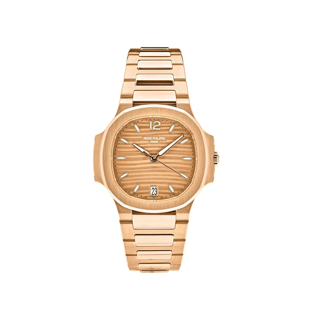 Nautilus 7118/1R-010 'Ladies' Rose Gold Golden Dial (2021)
