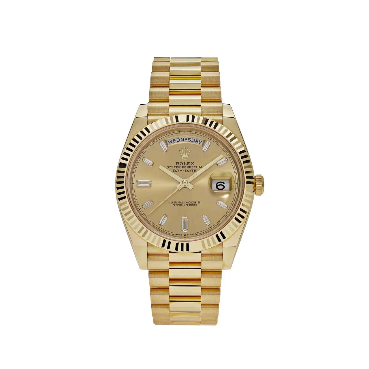 Day-Date 228238 Yellow Gold Champagne Diamond Dial (2022)